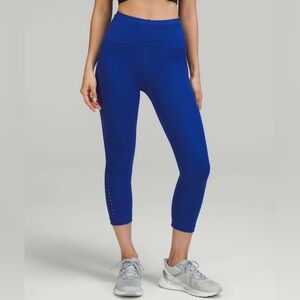 LULULEMON EUC SIZE 4 SWIFT SPEED CROP/ PSYCHIC